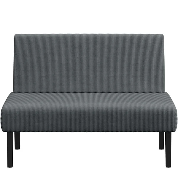 Yaheetech Lille og Komfortabel Sofa – 2-personers Minisofa