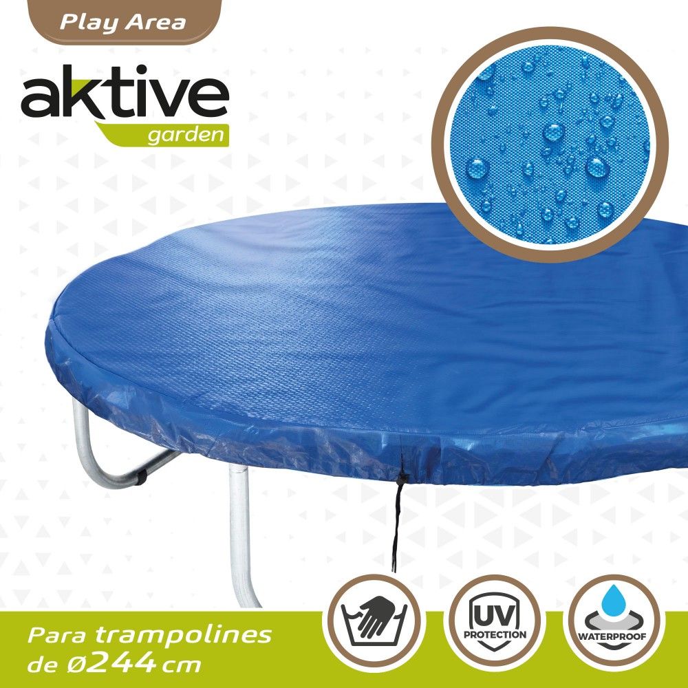 Protection de trampoline imperméable Aktive avec protection UV
