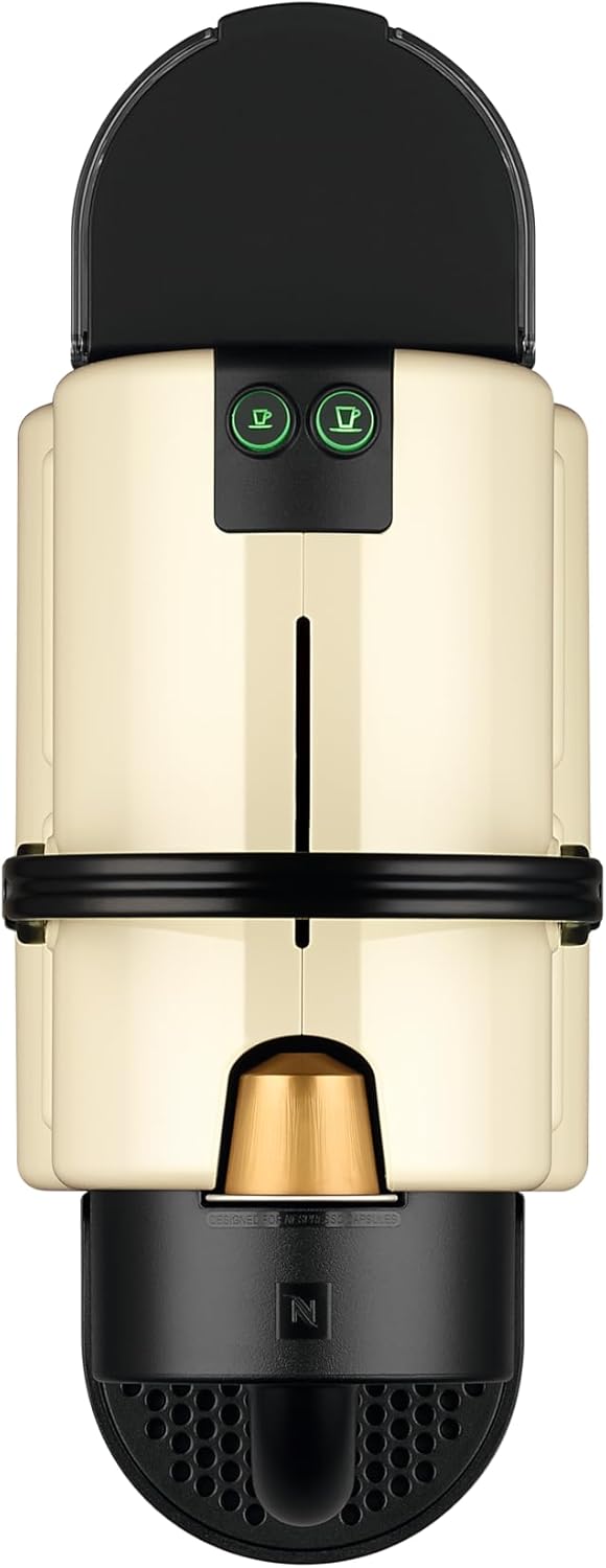 Nespresso De'Longhi Inissia EN80.B Kaffeemaschine für Nespresso-Kapseln, 19 bar, automatische Abschaltung, schwarz
