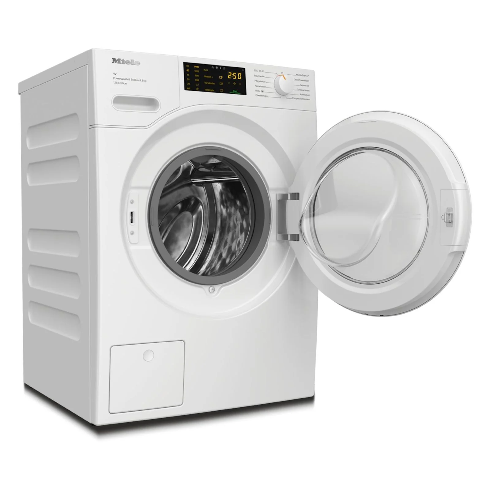 Lave-linge frontal Miele WWB380 WPS 125 Edition (2025), 8 kg, 1400 tr/min, blanc