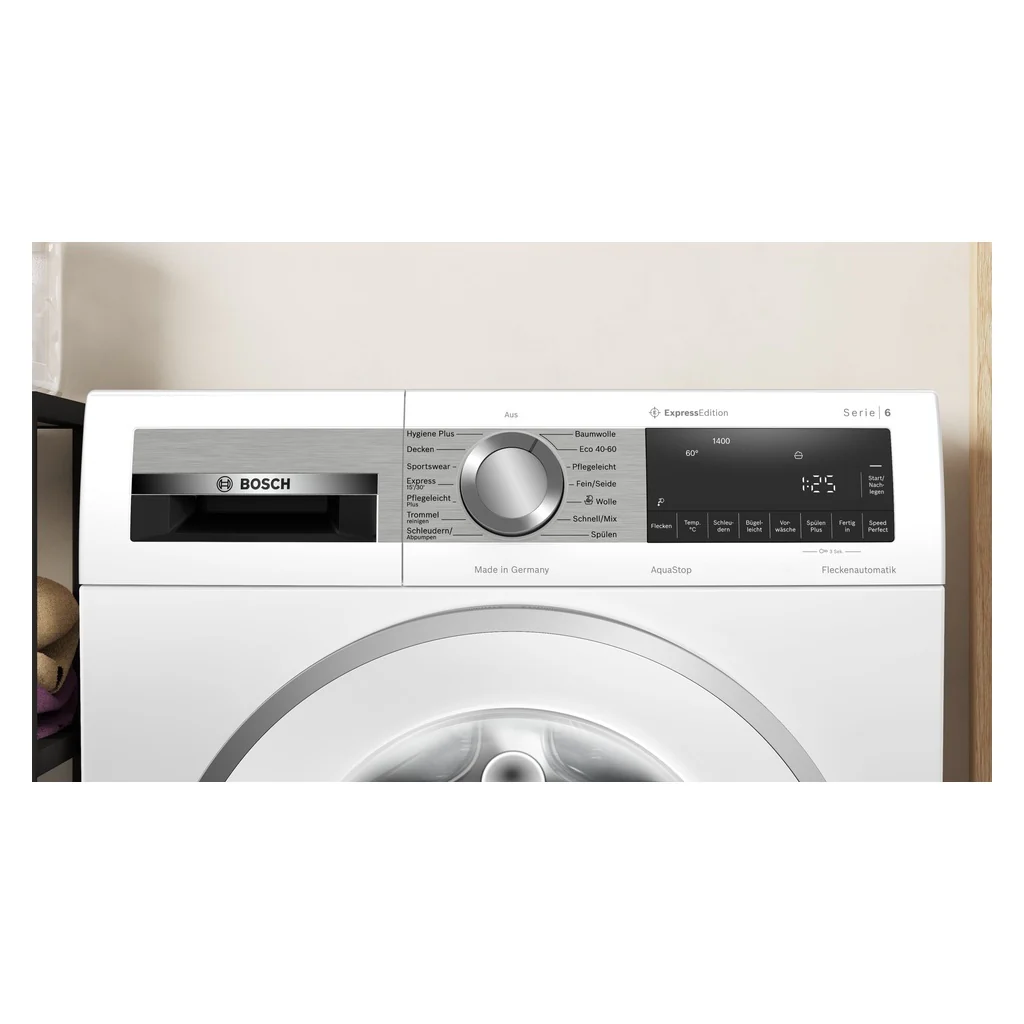 Bosch Serie 6 WGG2441H0 Frontwaschmaschine (Baujahr 2025) – 9 kg, 1400 U/min, weiß