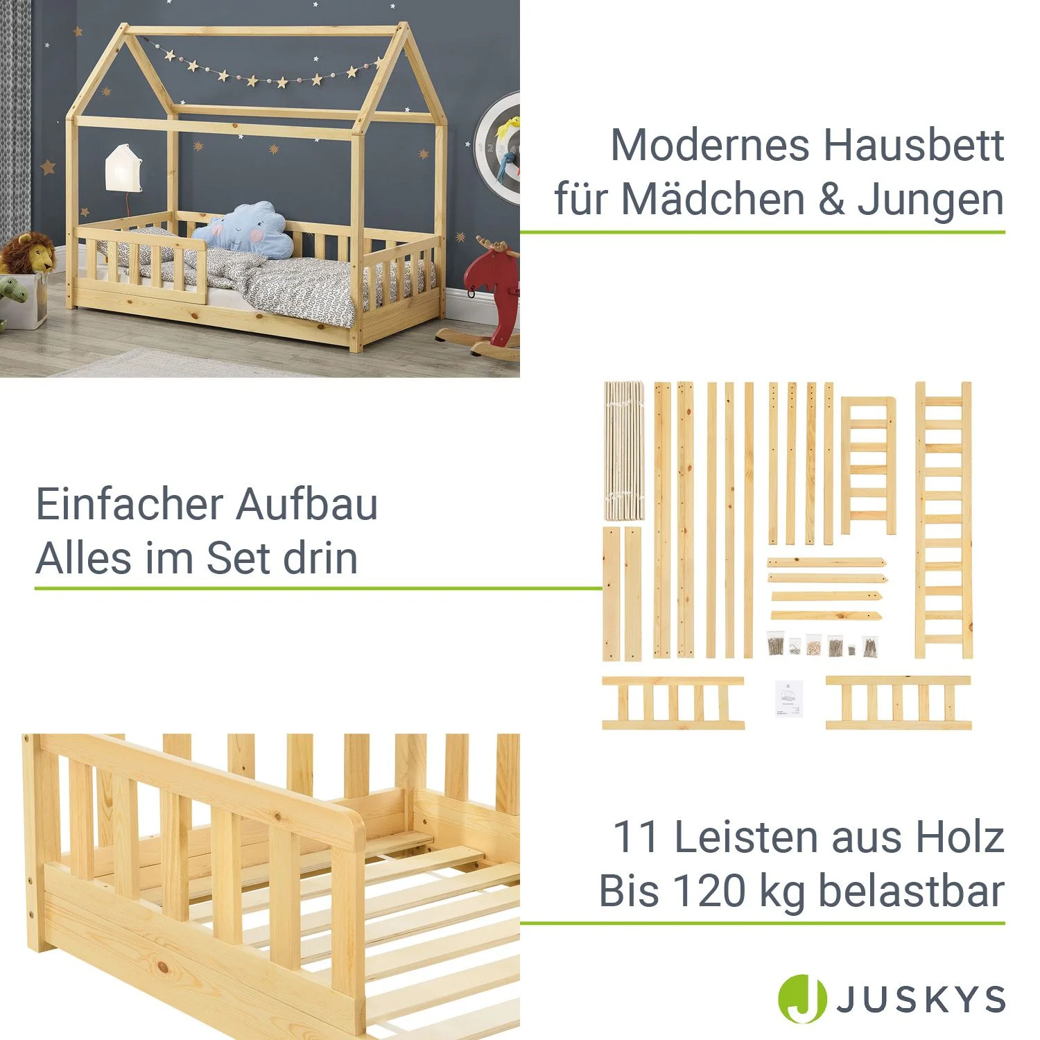 Lit enfant Marli 2025, 80 x 160 cm