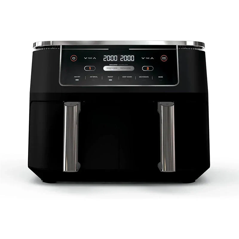 DZ401 Foodi 10 Quart 6-in-1 DualZone XL 2-Basket Air Fryer with 2 Independent Frying Baskets