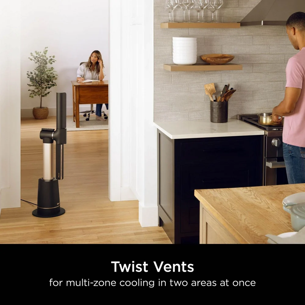 2025 TurboBlade Shark TF200SUK multidirektionel køleblæser – Kraftig bladløs luftstrøm med brugerdefineret kølekontrol