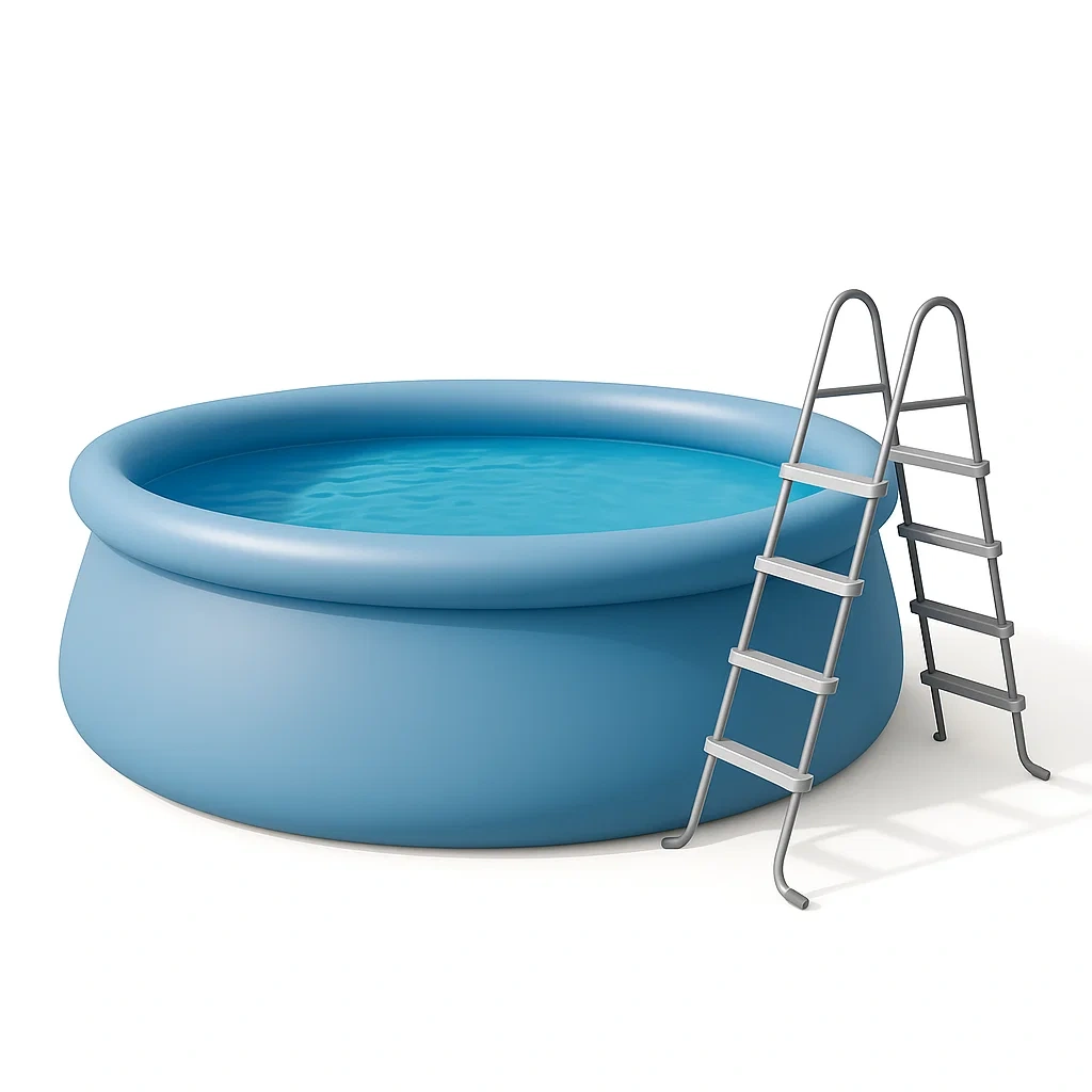 Piscine hors-sol ronde avec pompe de filtration, bleu clair, 366 x 76 cm xMtYPOiI50zn