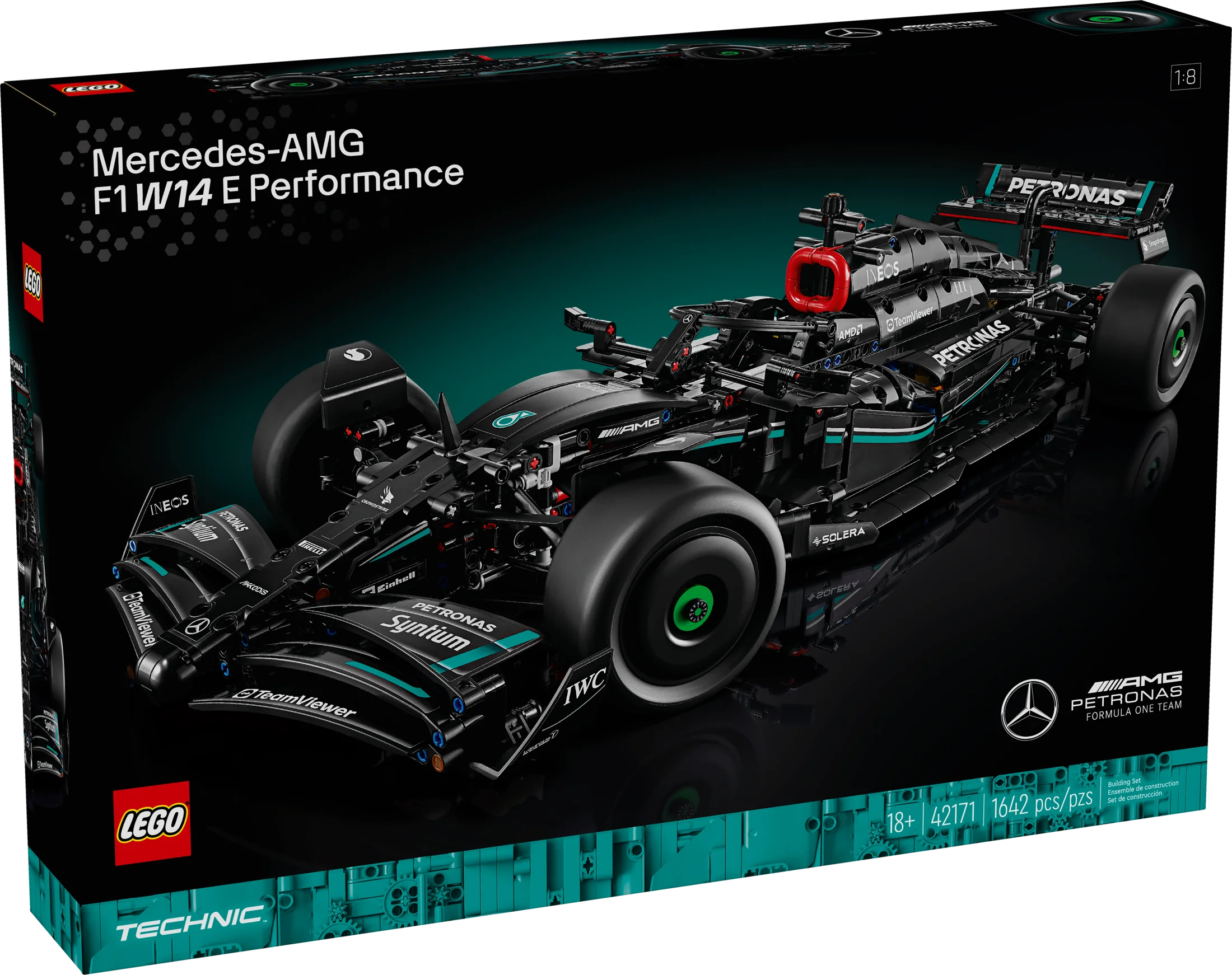 LEGO Technic bil Mercedes-AMG F1 W14 E Performance (42171)