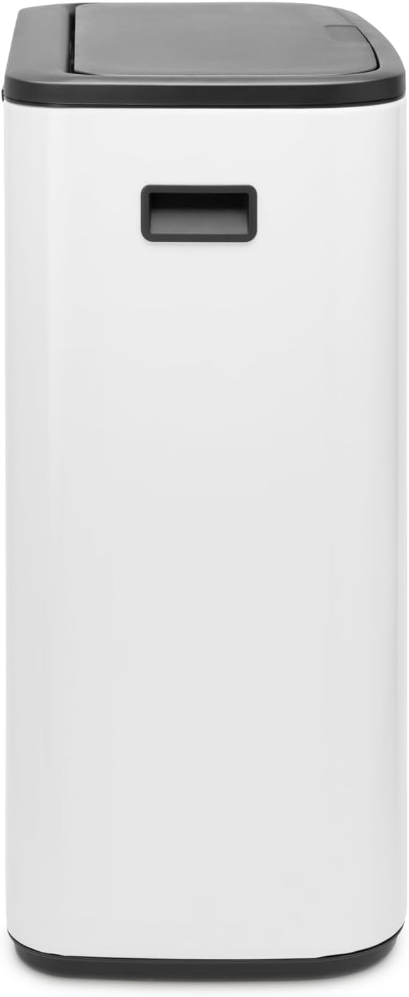 Brabantia Abfalleimer, Stahl matt, Anti-Fingerprint, 2 x 30 l