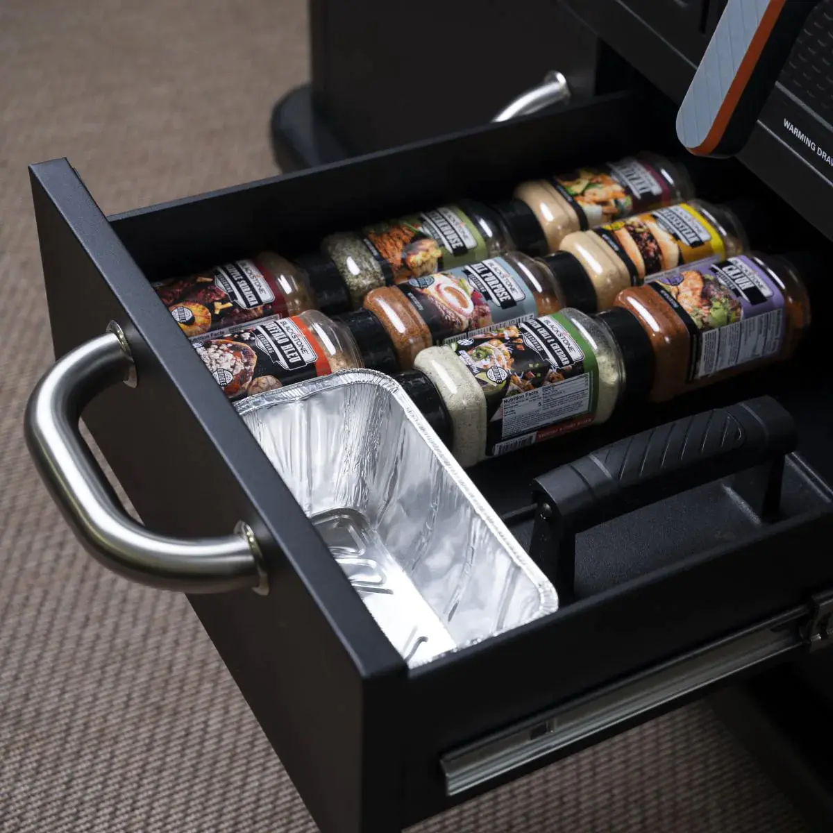 2025 Blackstone Combo med 4 brændere og airfryer – 36