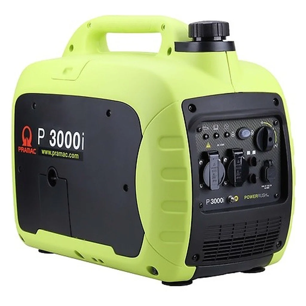 Générateur électrique à essence Pramac 230 V 2,3 kW (COP) P 3000 i (2025)