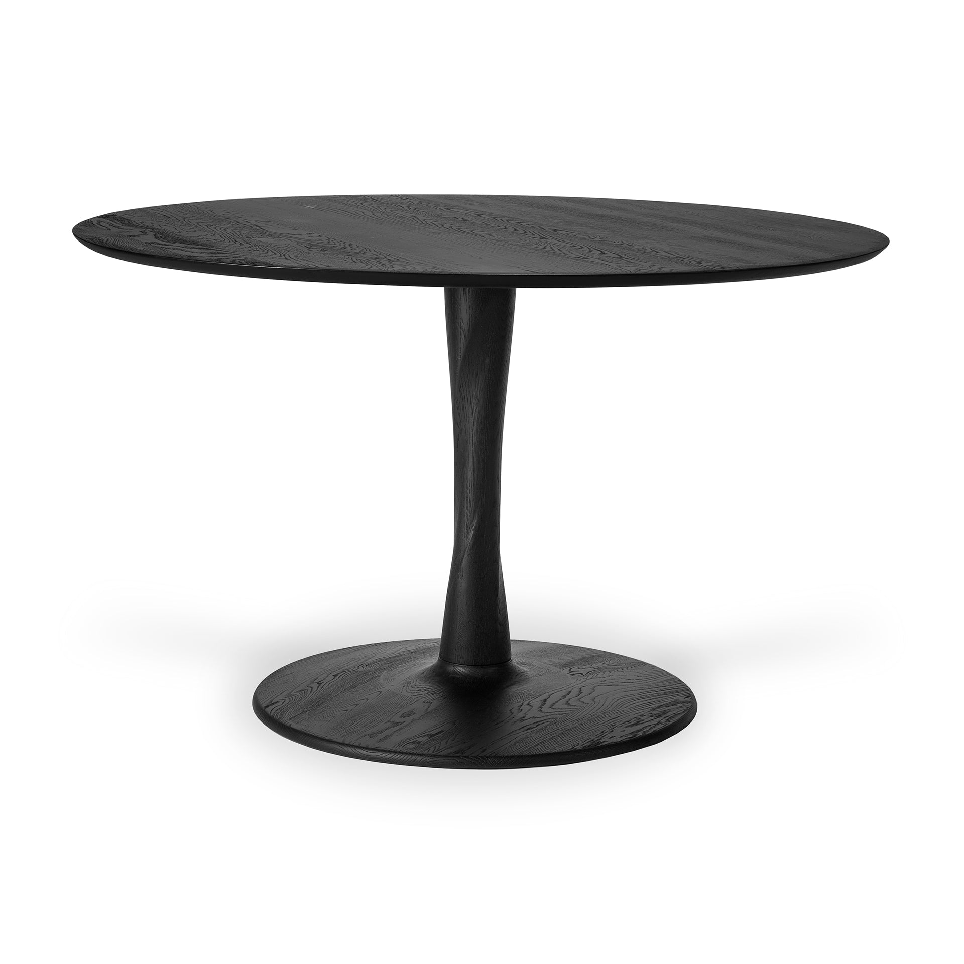 Mesa de comedor Torsion - Roble negro