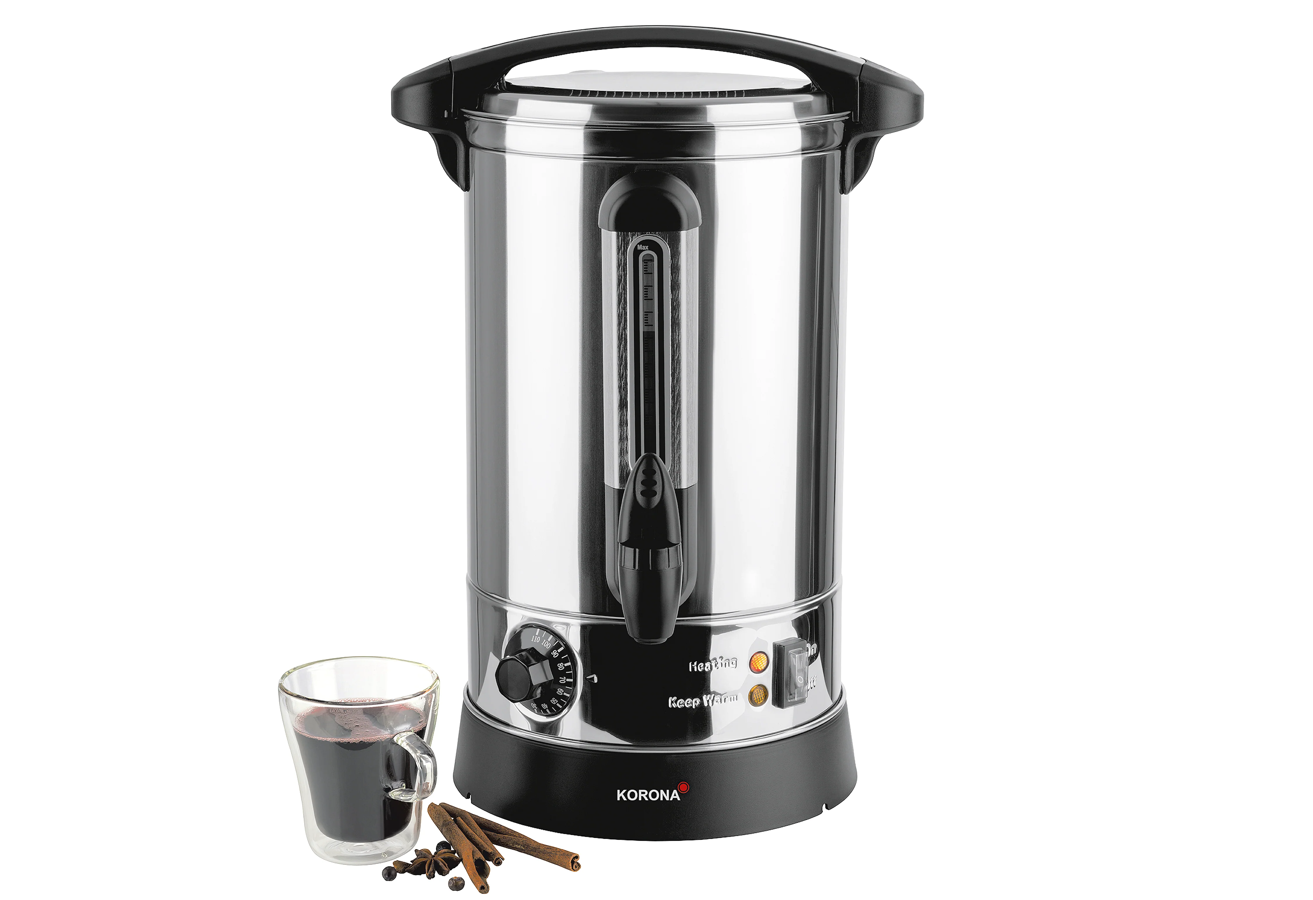 2025 Varme drikkevaredispenser 6,9 l 1500 W Rustfrit stål