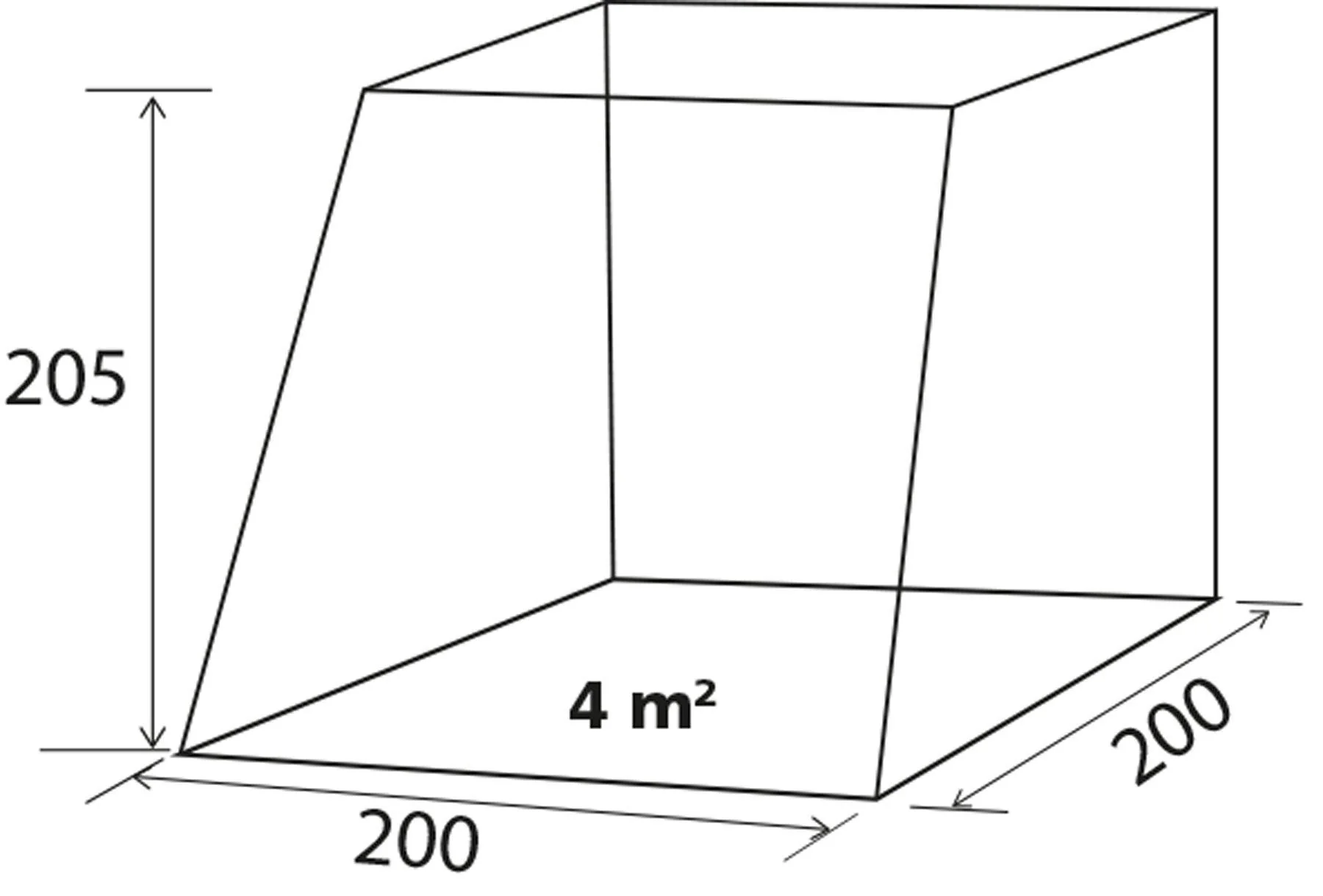 2025 COMET bagklapstelt til VW T5 og T6 – rammeløs. Nem montering. God ventilation. Kompakt opbevaring.