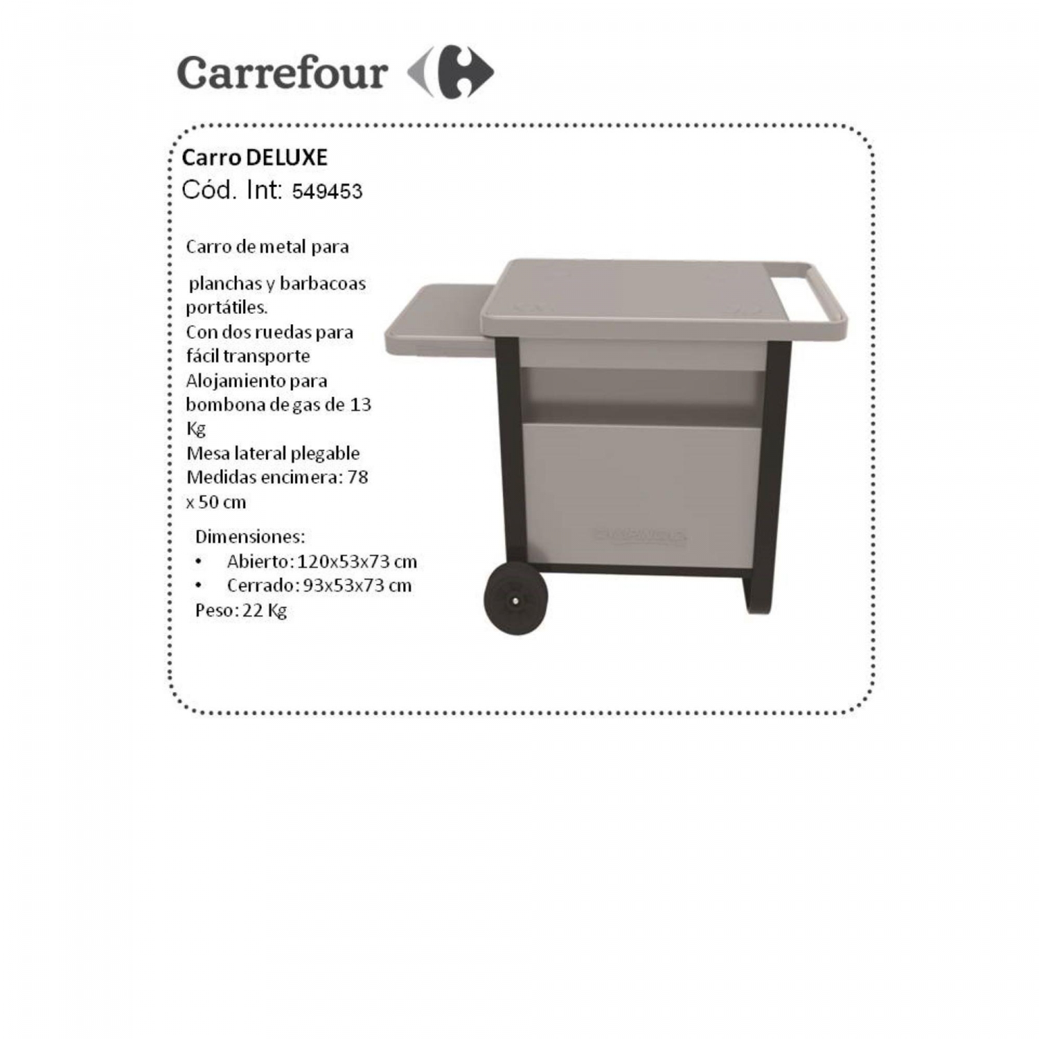 Campingaz Deluxe Grill/Grillevogn