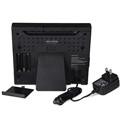 AcuRite Atlas Wetterstation mit direkter WLAN-Verbindung, Display und Blitzerkennung, Schwarz