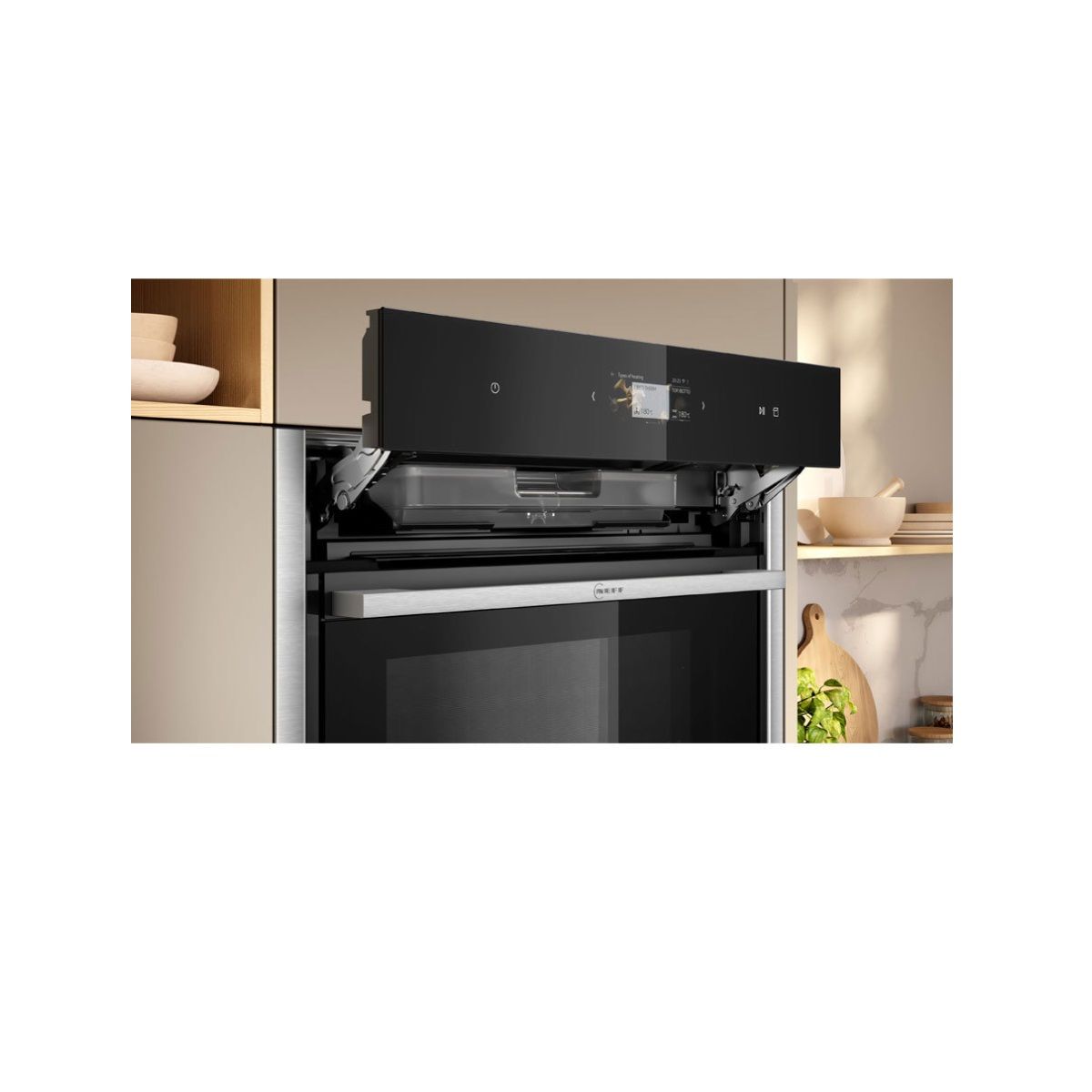 Neff Dampfgarer 71L 60cm Schwarz - B64fs31n0
