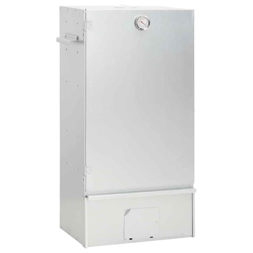 Four fumoir pour barbecue Vidaxl avec générateur de fumée froide en acier galvanisé
