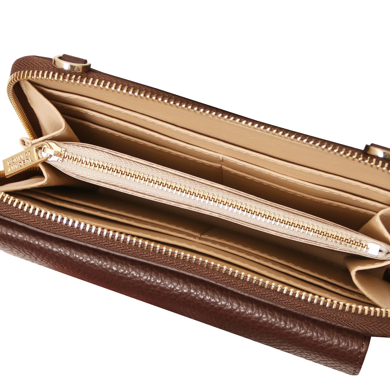 Urania - Leather phone wallet with strap | TL142433