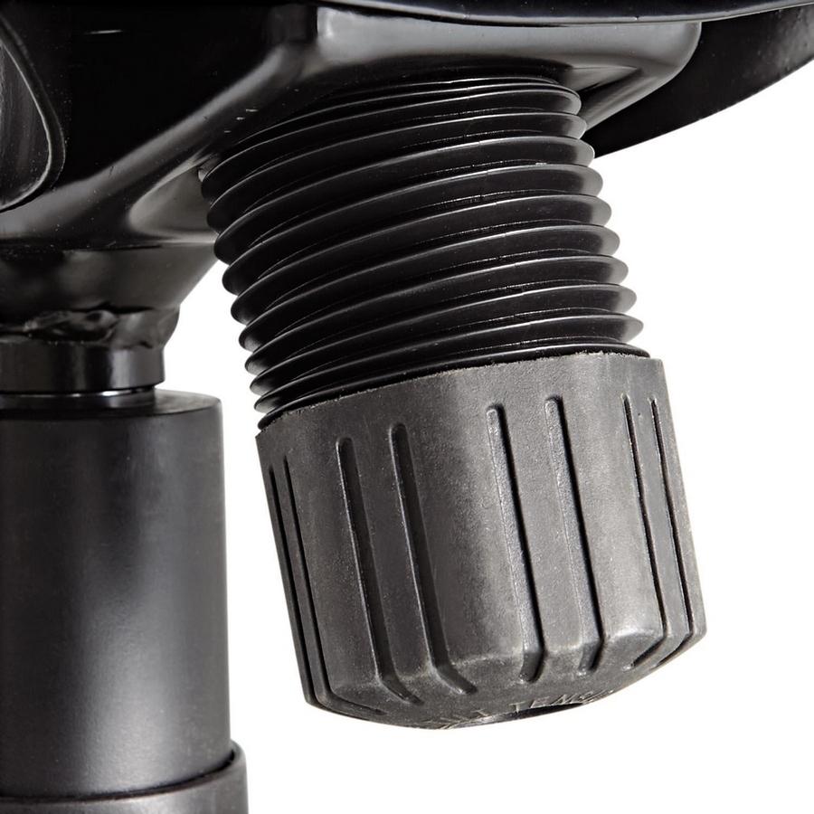 Fauteuil de bureau pivotant/inclinable en cuir noir Alera Interval Series 2025