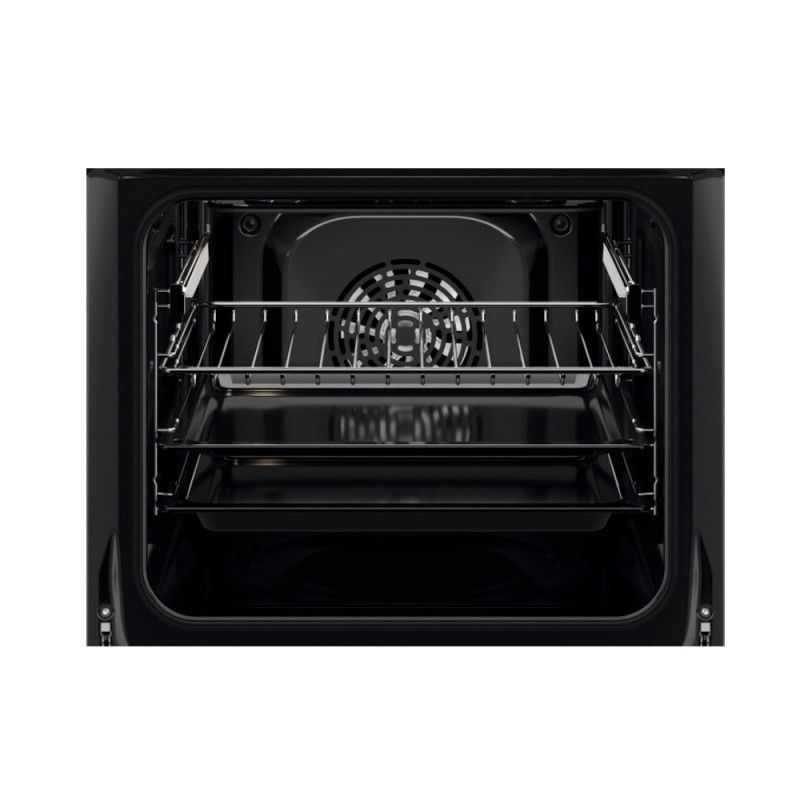 Electrolux Oef5h50bk Backofen, schwarzes Glas, Aquaclean