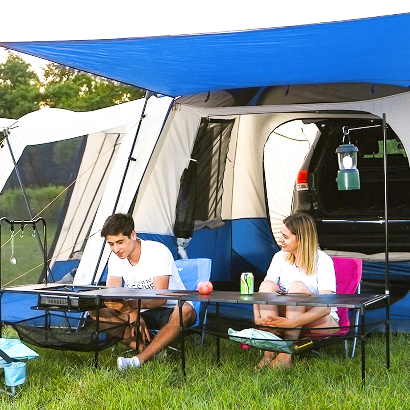 2025 KingCamp Meilfi Plus – Modernes, freistehendes Familienzelt mit einer hohen Innenhöhe von 220 cm