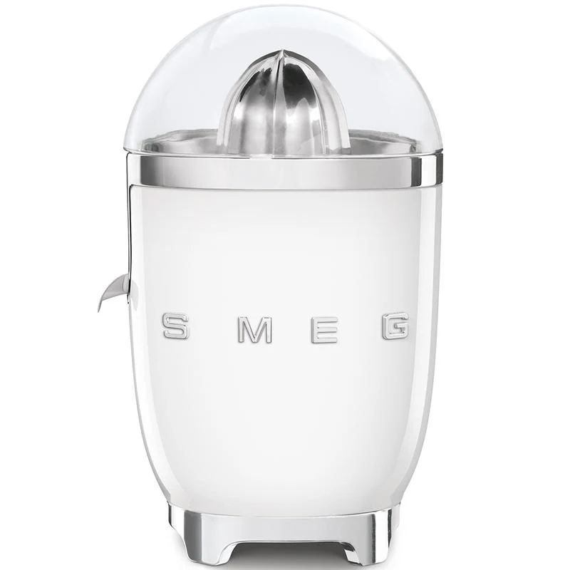 Extracteur de jus rétro SMEG CJF01WHUK années 1950 – Blanc (2025)
