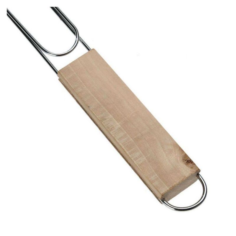 Fischgrill für Barbecue, 71 x 14 cm, Einzelgrill