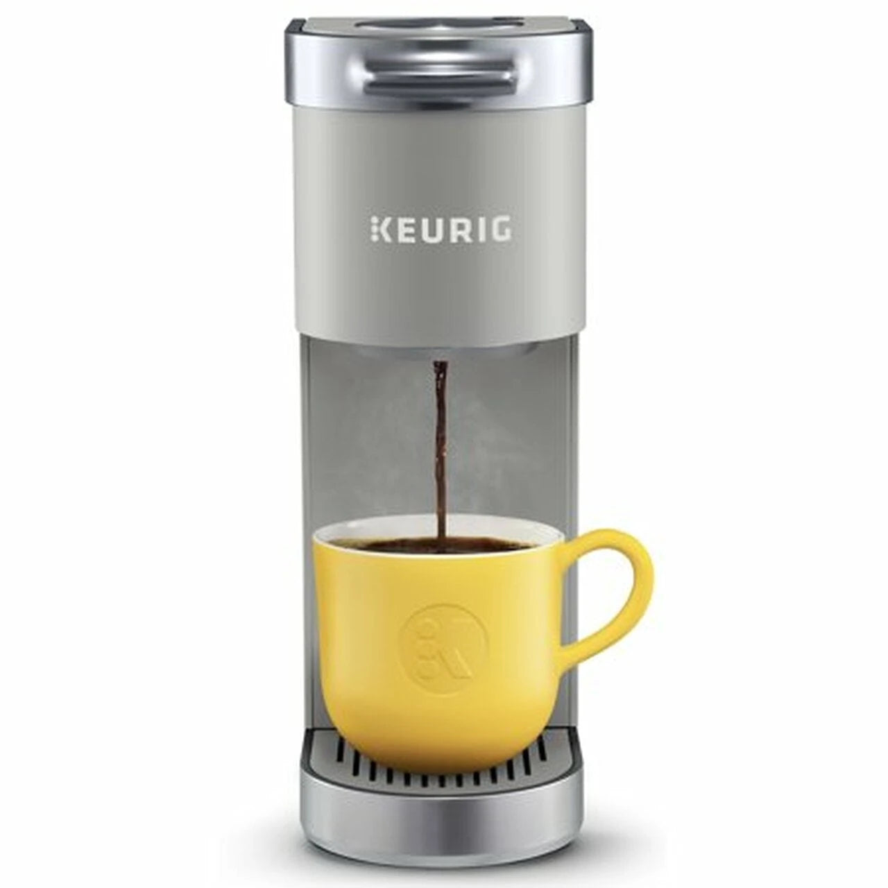 Keurig K-Mini Plus kaffemaskine til én kop, K-Cup kapsler, Studio Gray