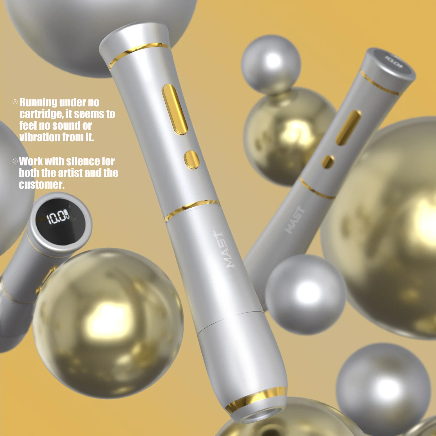 Machine à tatouer sans fil Mast P40 avec course de 2,5 mm