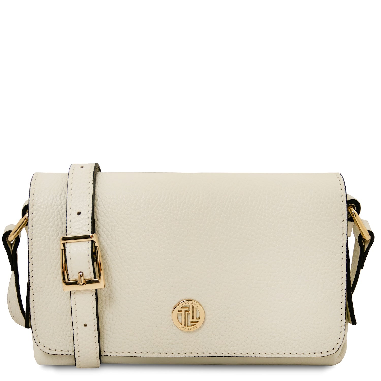 Biscuit - Soft leather shoulder bag | TL142582