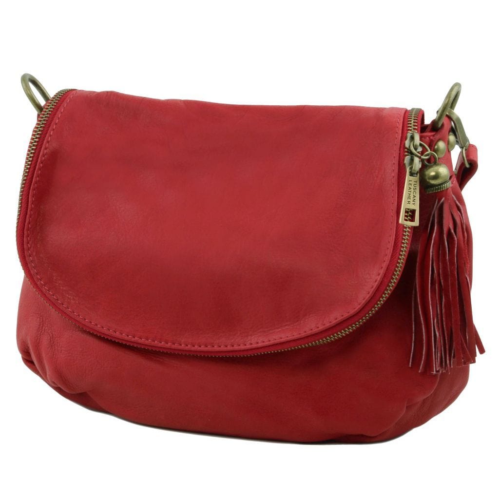 TL Bag - Soft leather shoulder bag with tassel detail | TL141223