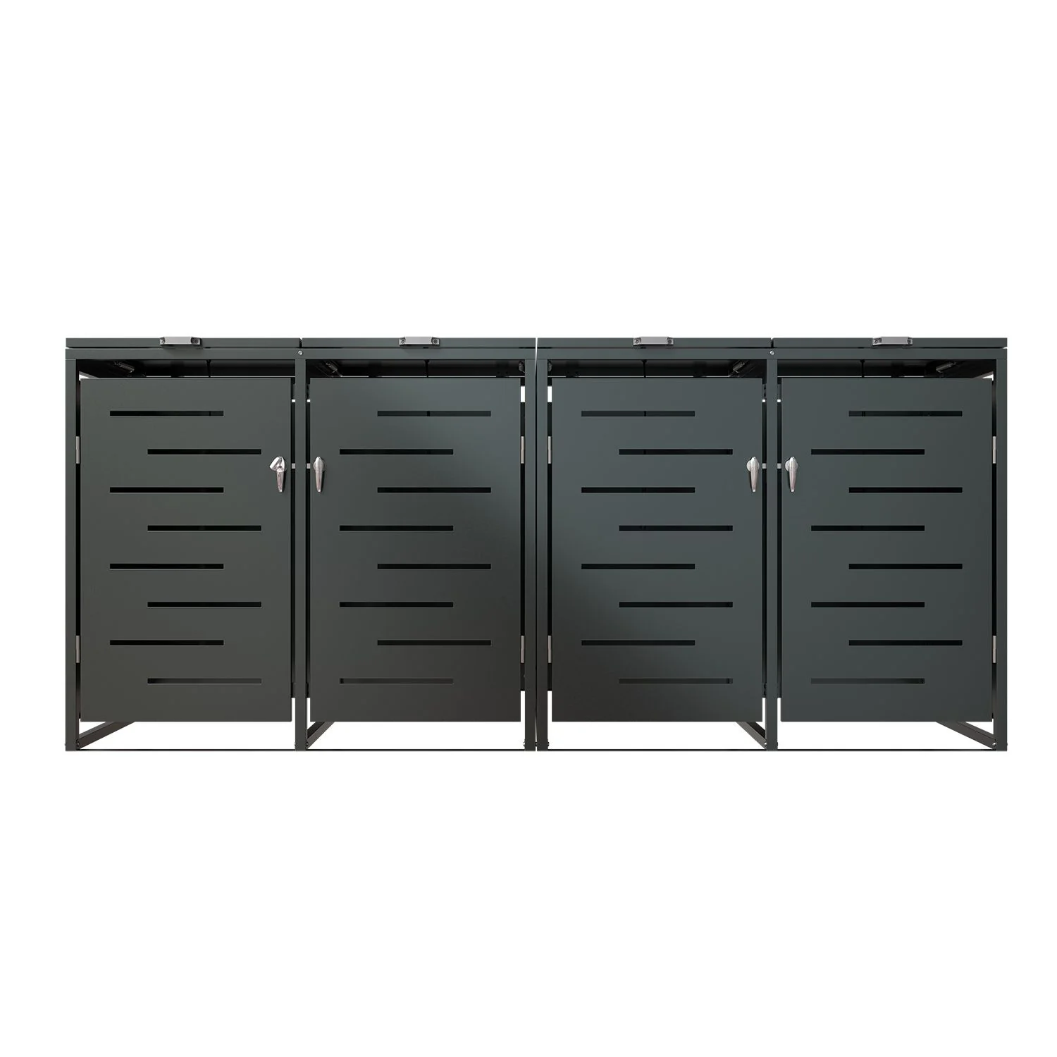 Boîte de rangement pour poubelle métallique Arel 2025