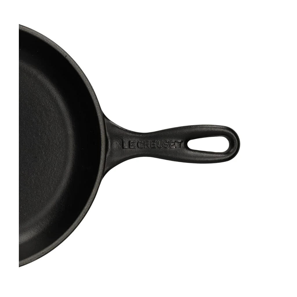 2025 Le Creuset – Signature runde, mattschwarze Bratpfanne 23 cm