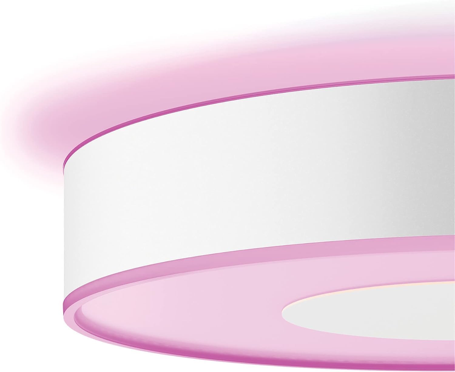 Philips Hue Infuse Smart LED-Deckenleuchte 33 W – 2100 Lumen, Weiß, kompatibel mit Alexa und Google Home, Durchmesser 38 cm