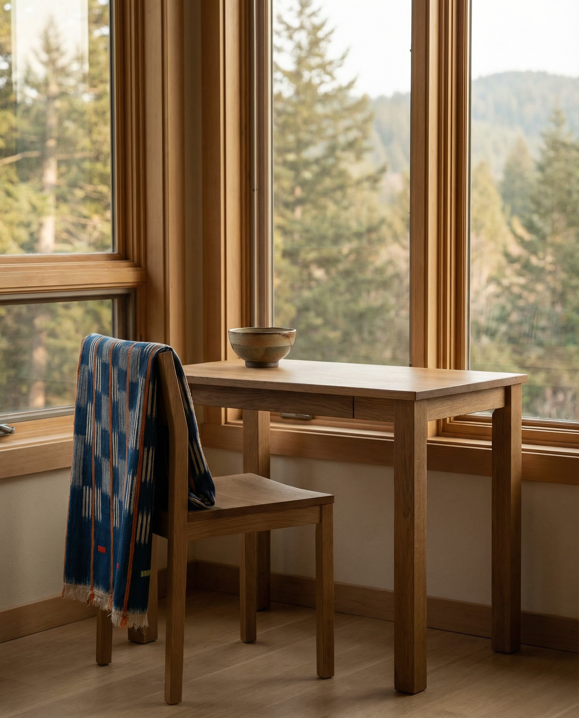 Indigo Horizon — Vintage Baule Cloth Throw