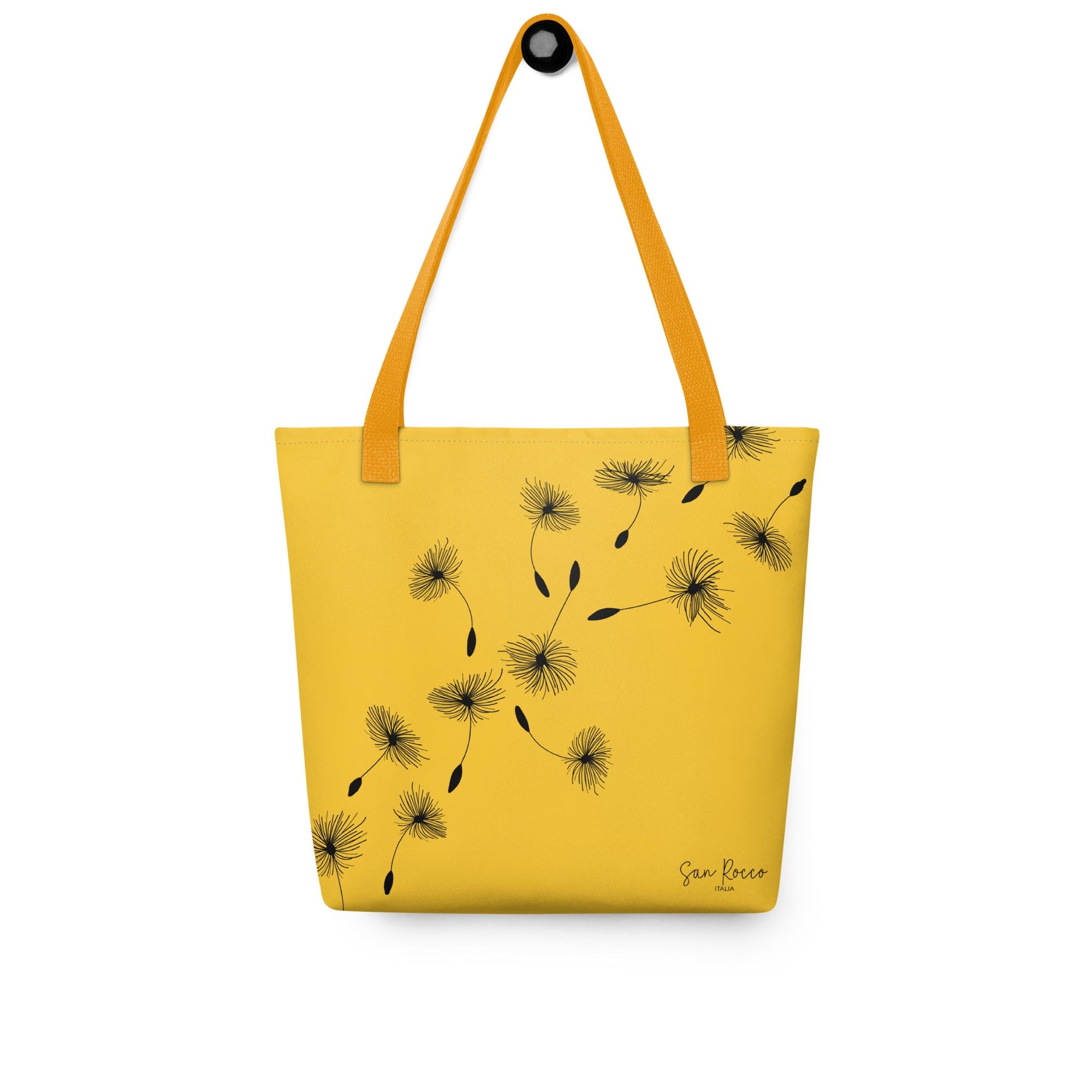 Yellow Dandelion Tote Bag