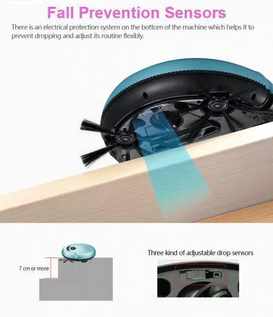 Aspirateur robot et nettoyeur de sols automatique 2025