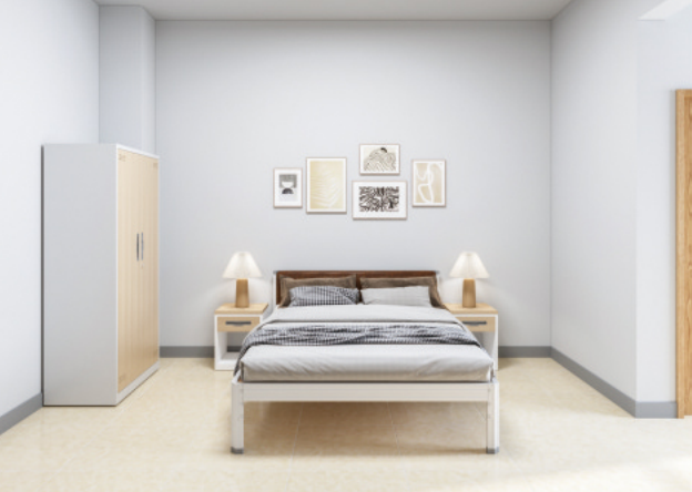 Apartment single bed