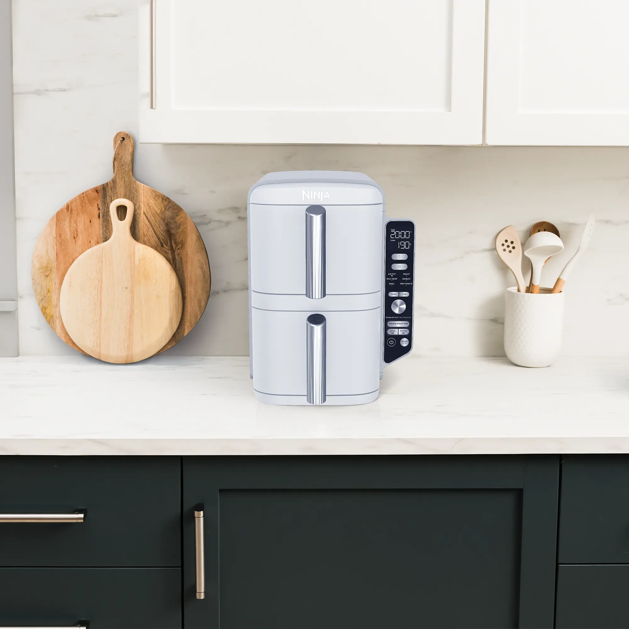 2025 Ninja DoubleStack™ XXXL 9,5L airfryer med 2 skuffer