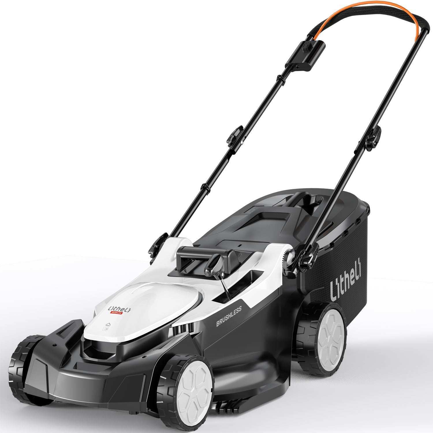 2025 Litheli U20 43 cm batteridrevet børsteløs plæneklipper (batteri medfølger ikke)