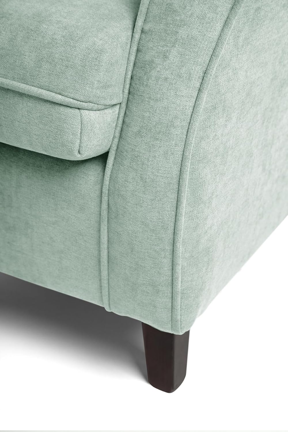 SUENOSZZZ-REST SPECIALISTS SUENOS ZZZ - Irene Sessel, Ohrensessel mit Stillfunktion, bezogen mit fleckenabweisendem braunem Stoff, Sessel für Schlafzimmer, Wohnzimmer oder Babyzimmer