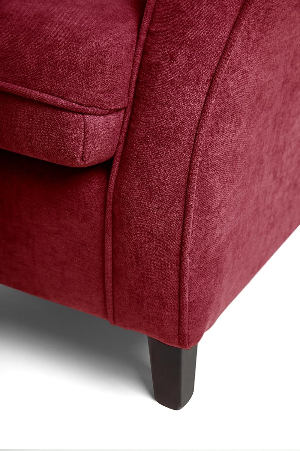 SUENOSZZZ-REST SPECIALISTS SUENOS ZZZ - Irene Sessel, Ohrensessel mit Stillfunktion, bezogen mit fleckenabweisendem braunem Stoff, Sessel für Schlafzimmer, Wohnzimmer oder Babyzimmer