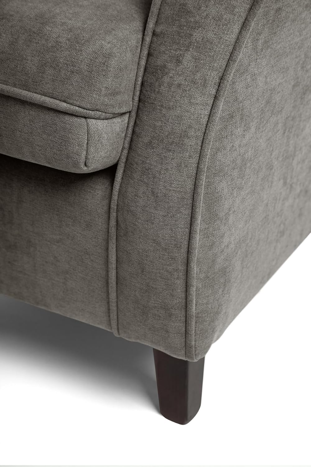 SUENOSZZZ-REST SPECIALISTS SUENOS ZZZ - Irene Sessel, Ohrensessel mit Stillfunktion, bezogen mit fleckenabweisendem braunem Stoff, Sessel für Schlafzimmer, Wohnzimmer oder Babyzimmer