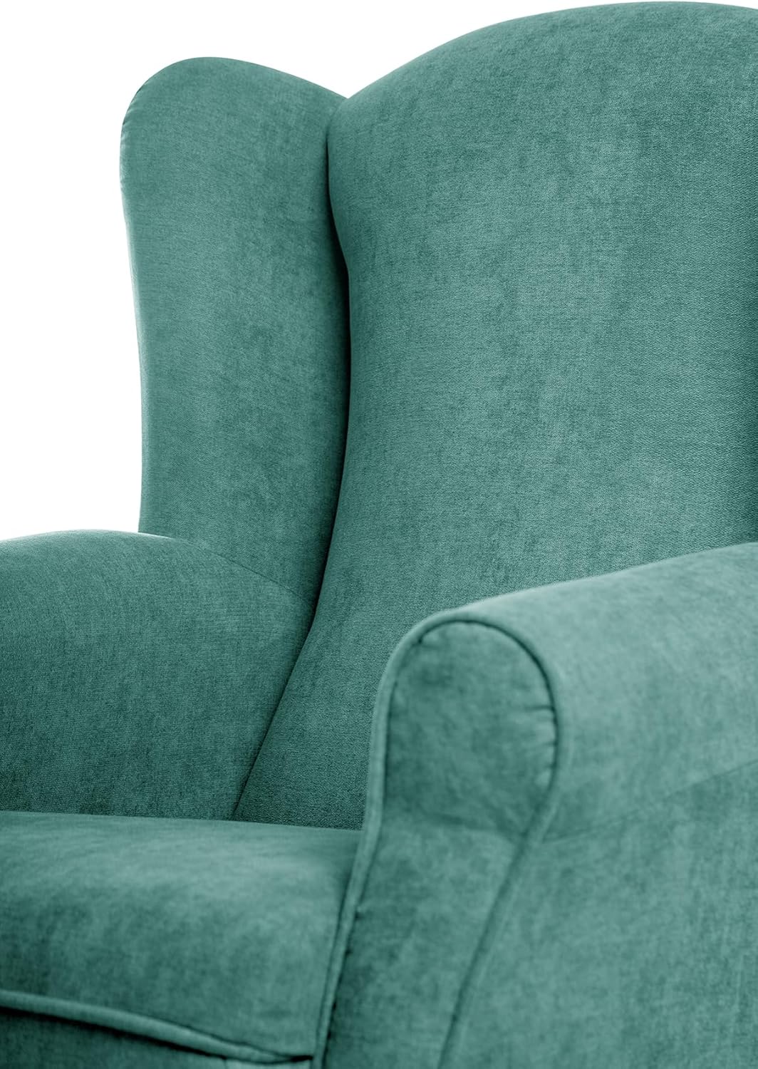 SUENOSZZZ-REST SPECIALISTS SUENOS ZZZ - Irene Sessel, Ohrensessel mit Stillfunktion, bezogen mit fleckenabweisendem braunem Stoff, Sessel für Schlafzimmer, Wohnzimmer oder Babyzimmer