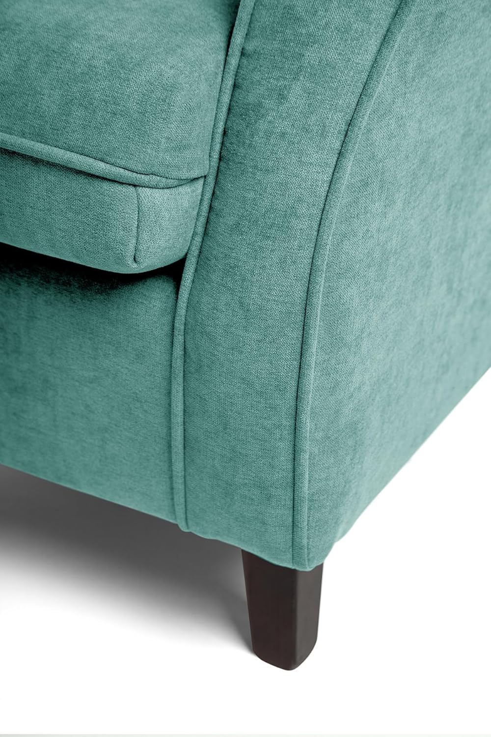 SUENOSZZZ-REST SPECIALISTS SUENOS ZZZ - Irene Sessel, Ohrensessel mit Stillfunktion, bezogen mit fleckenabweisendem braunem Stoff, Sessel für Schlafzimmer, Wohnzimmer oder Babyzimmer