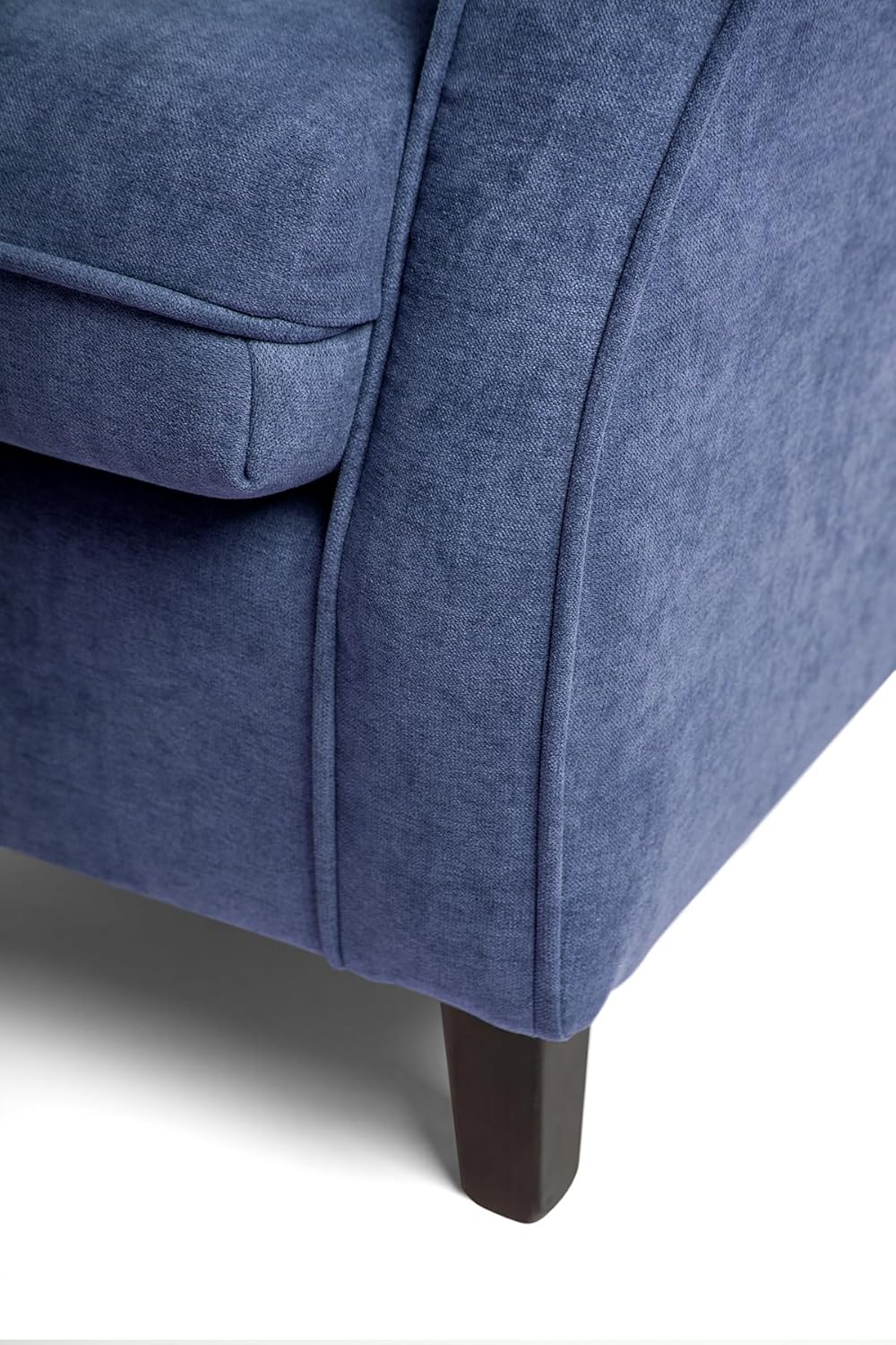 SUENOSZZZ-REST SPECIALISTS SUENOS ZZZ - Irene Sessel, Ohrensessel mit Stillfunktion, bezogen mit fleckenabweisendem braunem Stoff, Sessel für Schlafzimmer, Wohnzimmer oder Babyzimmer