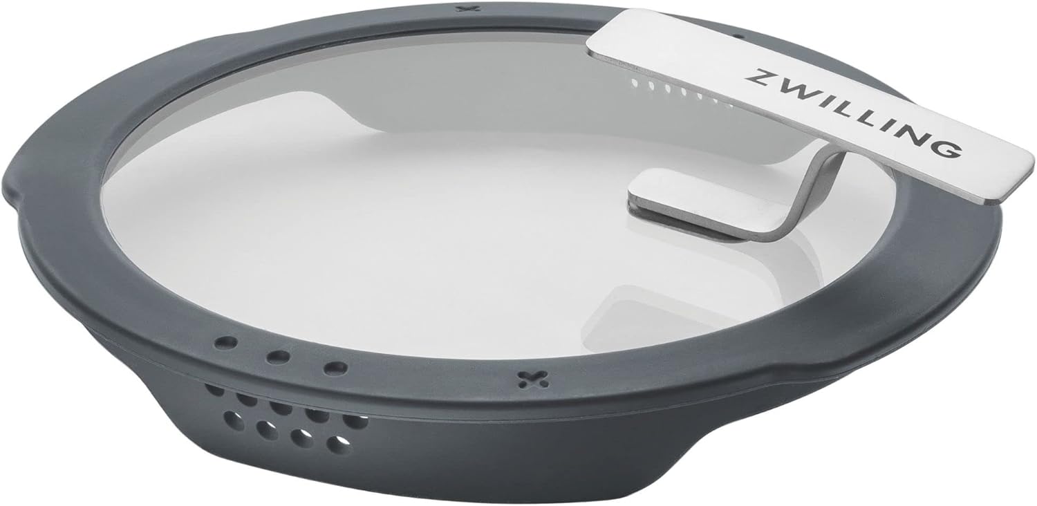 ZWILLING SIMPLIFY 66870-005-0 Topfset, Edelstahl, 5-teilig. Edelstahl, Silber/Schwarz