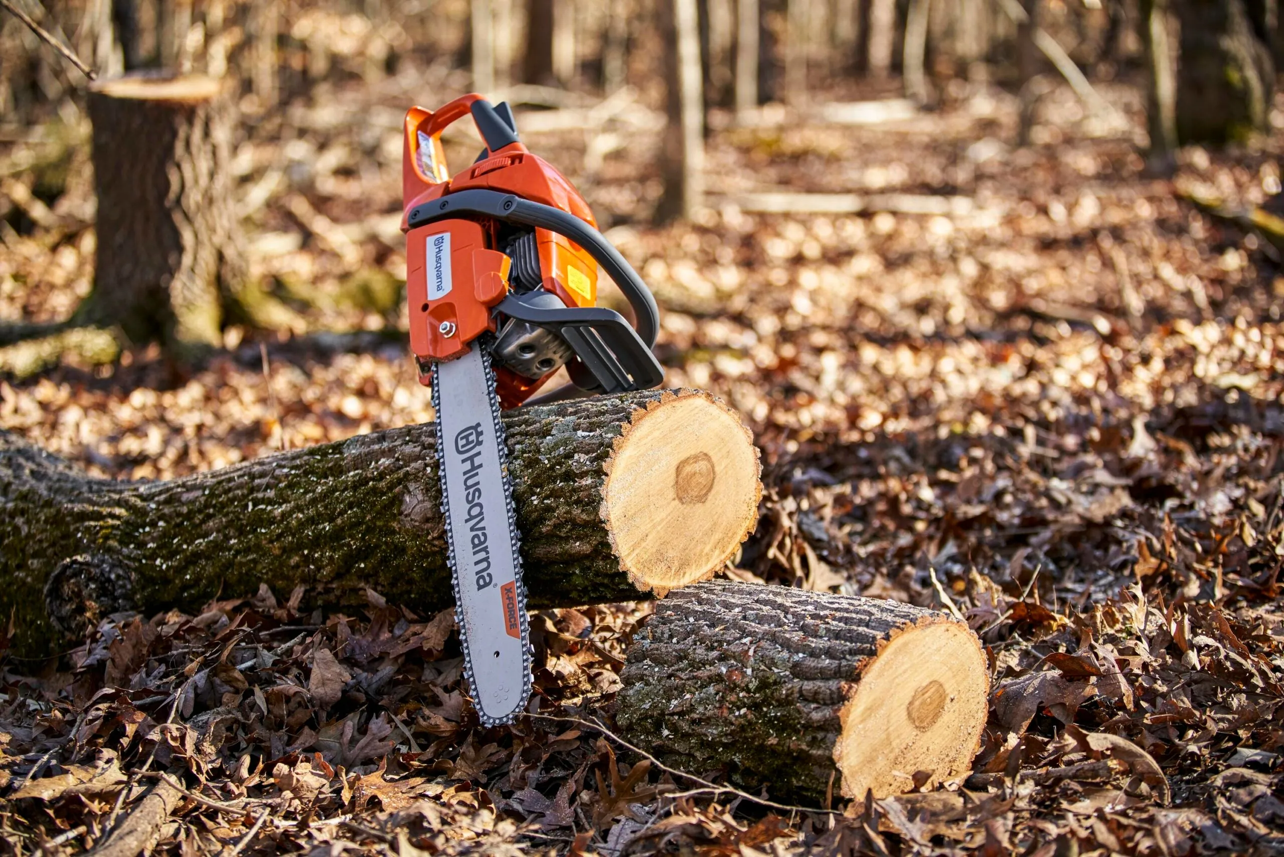 Tronçonneuse à essence 2 temps 50,2 cm³, 50 cm : modèle 450 Rancher